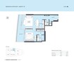 Dubai Danah Bay 1 Bed Layout
