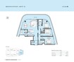 Dubai Danah Bay 3 Beds Layout