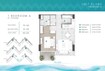 Durar Moonstone 1 Bed Layout