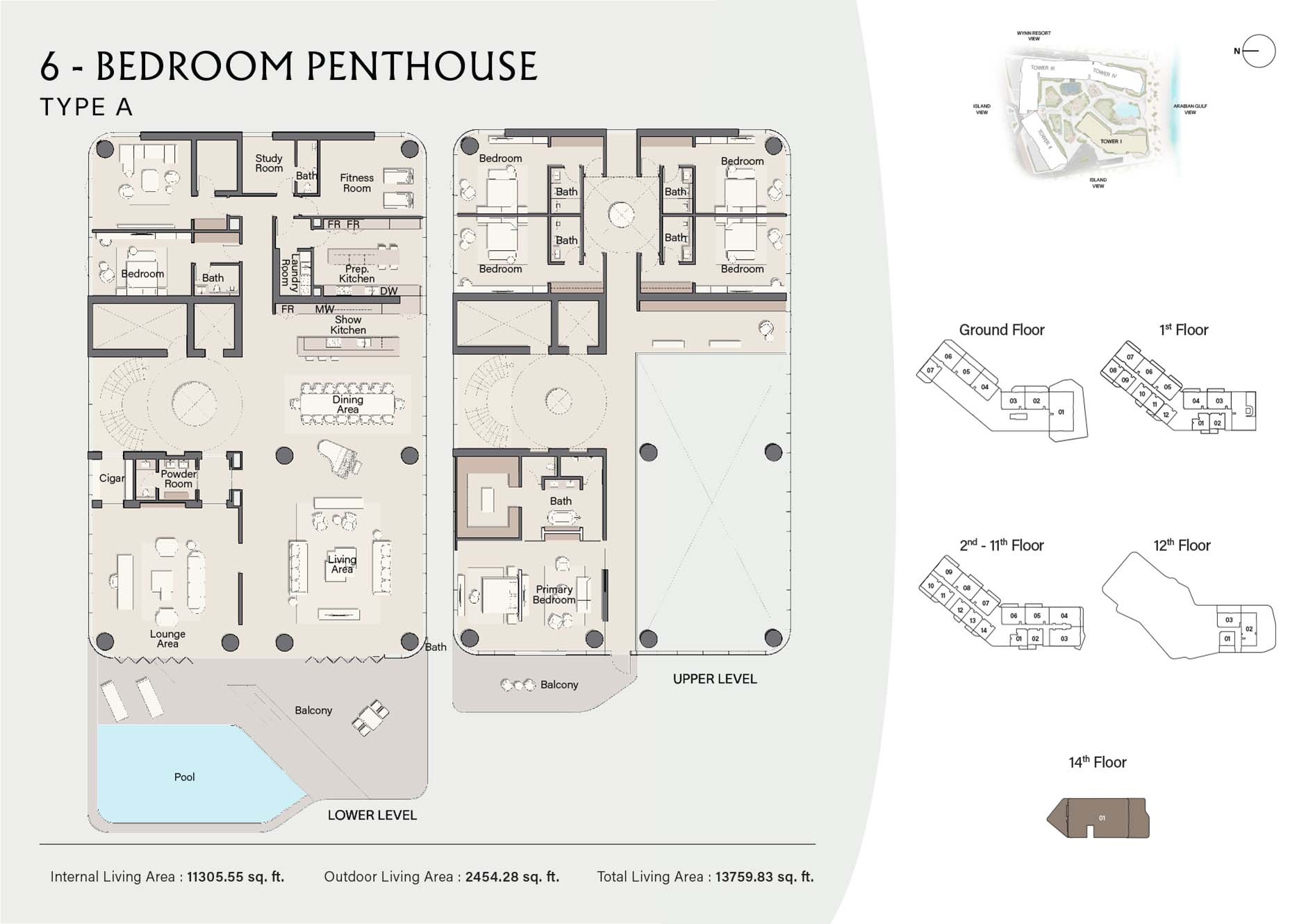 Ellington Costa Mare 6 Layout