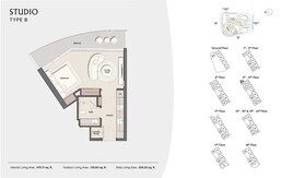 606 Sq. Ft. Studio in Ellington Costa Mare