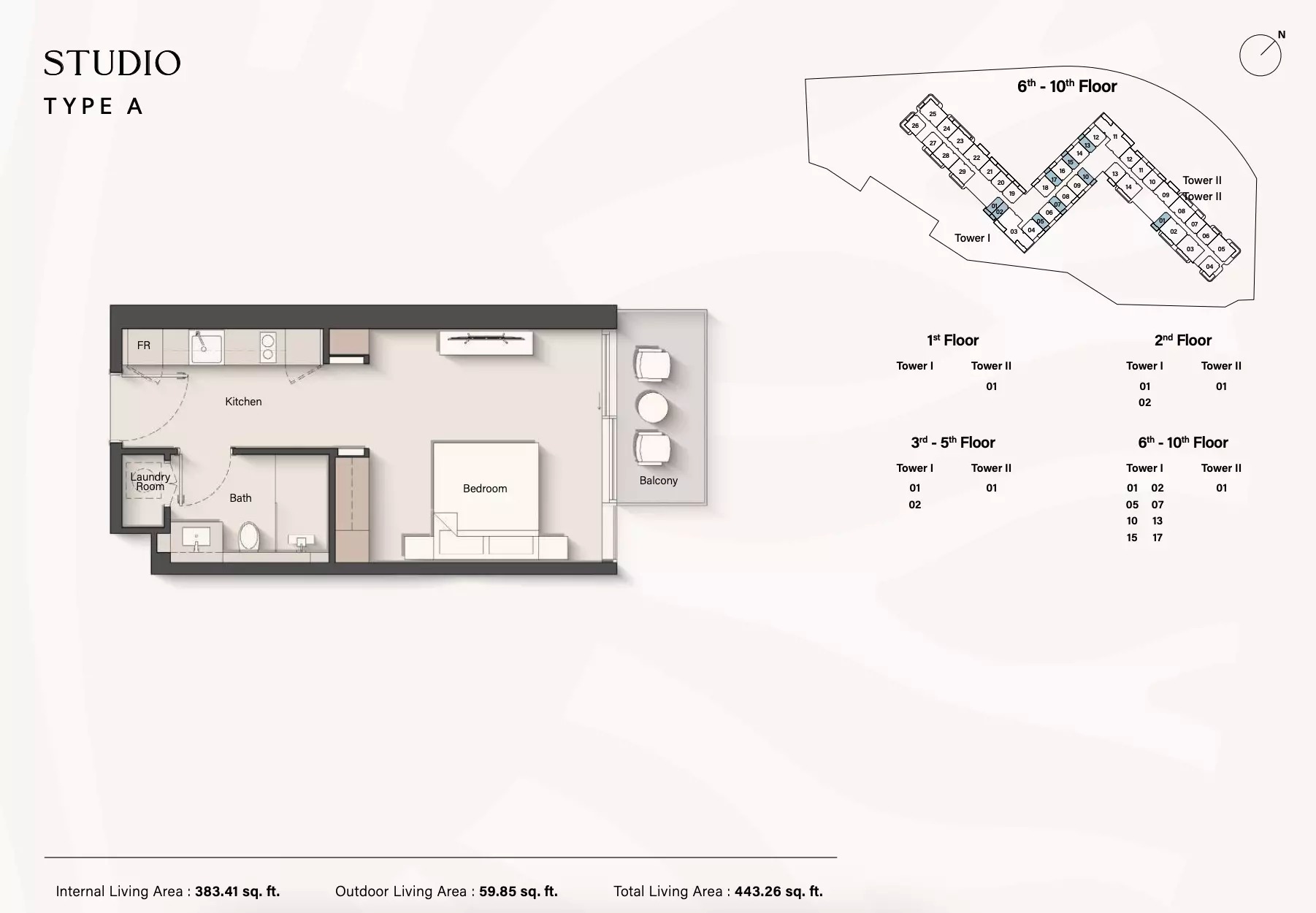 Ellington Soto Grande Studio Layout