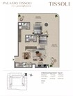 Palazzo Tissoli 2 Beds Layout