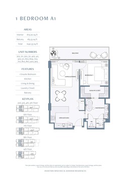 1 Bed 1040 Sq. Ft. Apartment in Rak Anantara Mina Residences