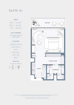 783 Sq. Ft. Studio in Rak Anantara Residences