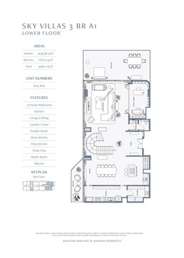 3 Beds 4516 Sq. Ft. Villa in Rak Anantara Residences