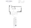 Rak Bay Residences Studio Layout