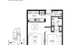 Rak Gateway Residence II 1 Bed Layout