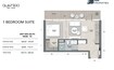Rak Quattro Del Mar 1 Bed Layout