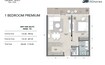 Rak Quattro Del Mar 1 Bed Layout