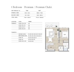 1 Bed 771 Sq. Ft. Apartment in Rak Skai