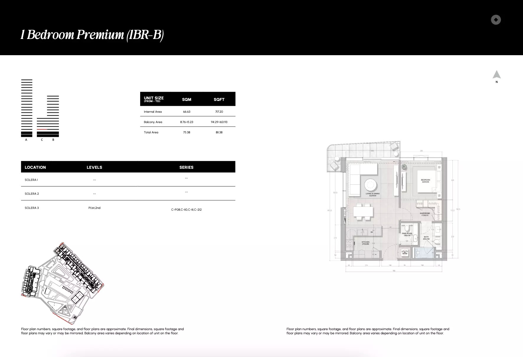 1 Bed 811 Sq. Ft. Apartment in Rak Solera Downtown Mina