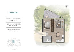 1 Bed 651 Sq. Ft. Apartment in Range The Beach Vista