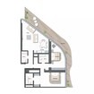 Richmind Oystra 2 Beds Layout