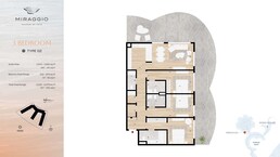 3 Beds 2378 Sq. Ft. Apartment in Source Miraggio