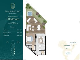 1 Bed 1538 Sq. Ft. Apartment in Source Sunshine Bay