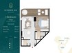 Source Sunshine Bay 1 Bed Layout