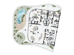 4 Beds 6300 Sq. Ft. Penthouse in The Luxe La Mazzoni