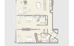 The Luxe Oceano 2 Beds Layout
