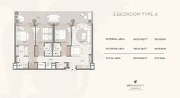 3 Beds 1908 Sq. Ft. Apartment in Wow JW Marriott Residences