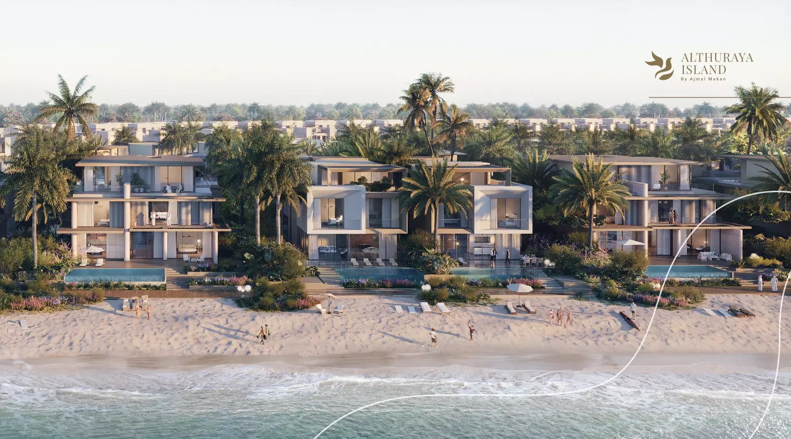 Ajmal AlThuraya Island Villa View