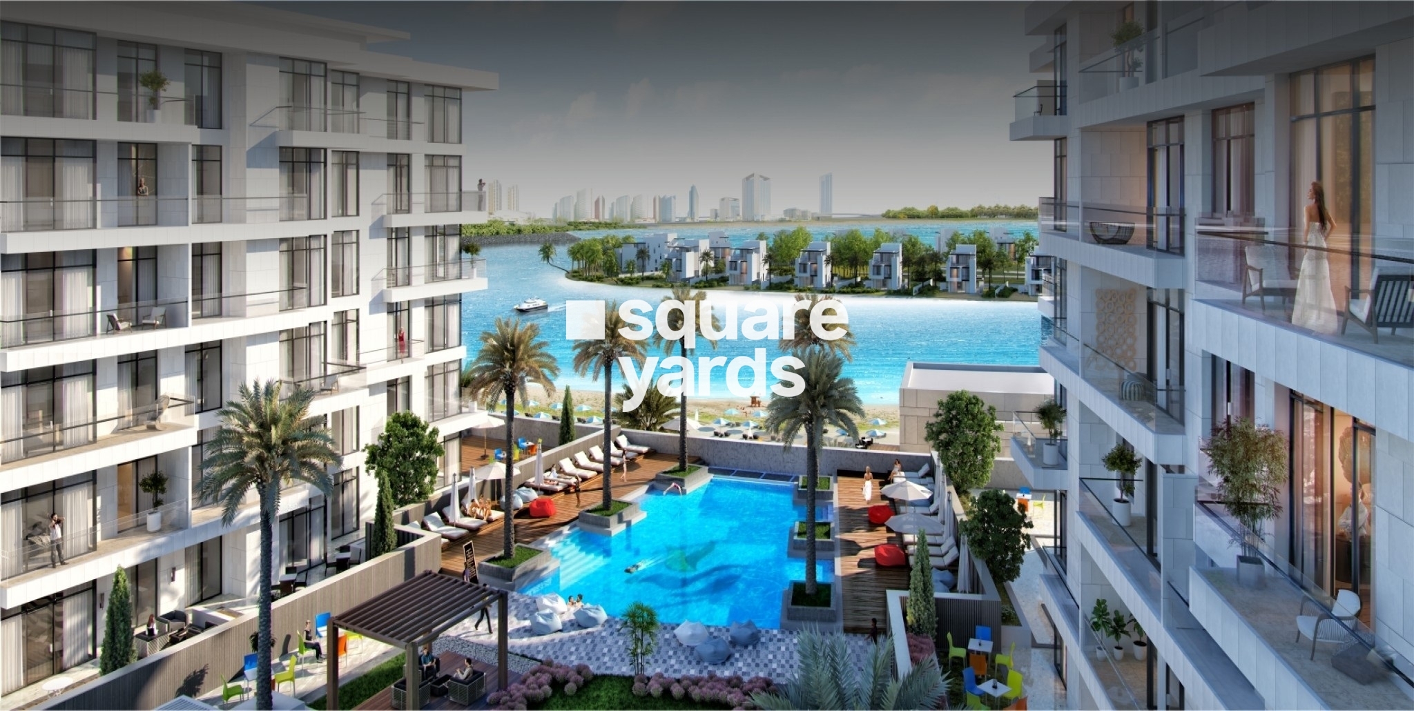 Ajmal Blue Bay Walk Studio, Apartment, Commercial Plots, Sharjah Waterfront City, Sharjah