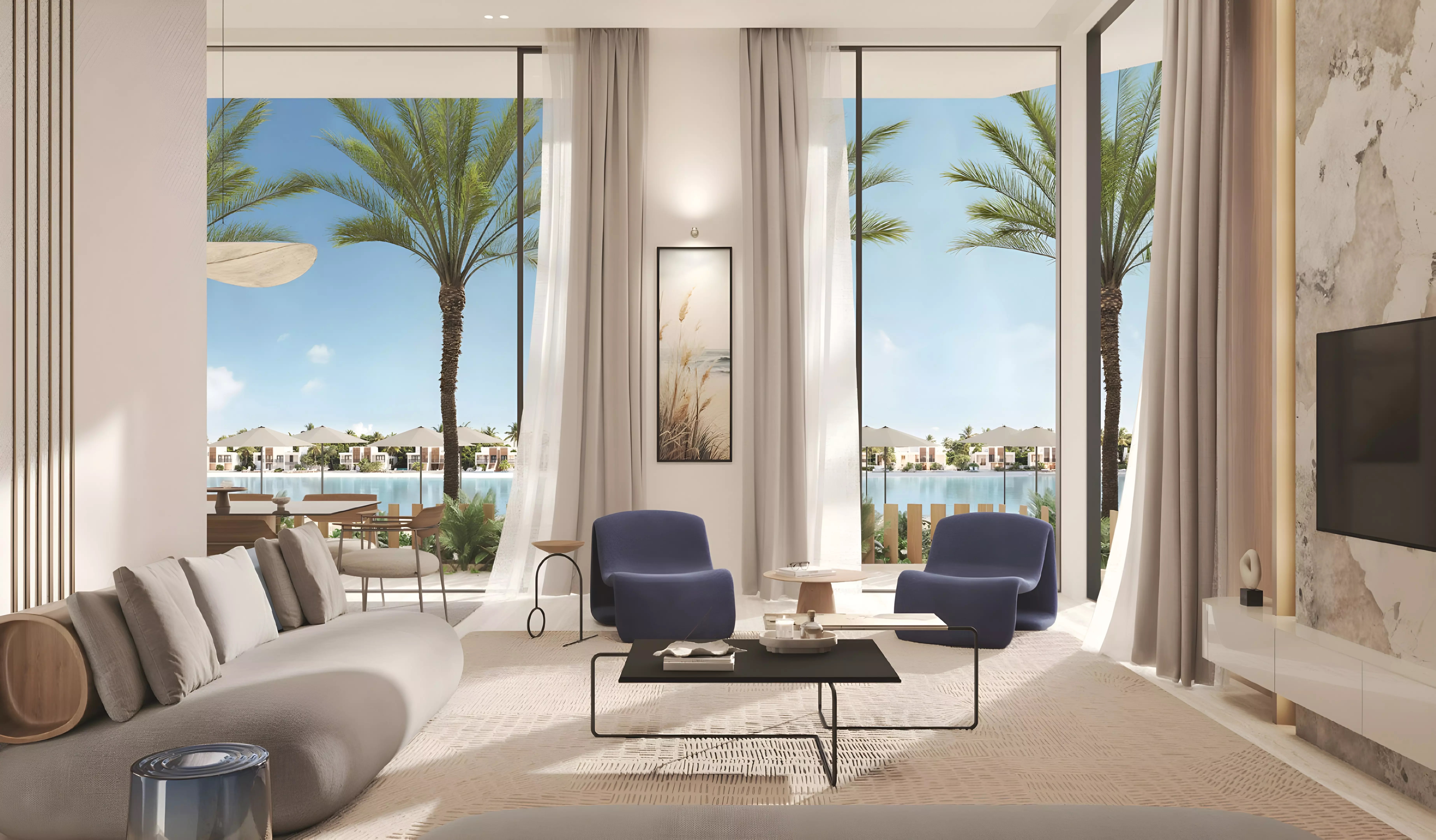 Ajmal Blue Beach Residence Apartment Interiors