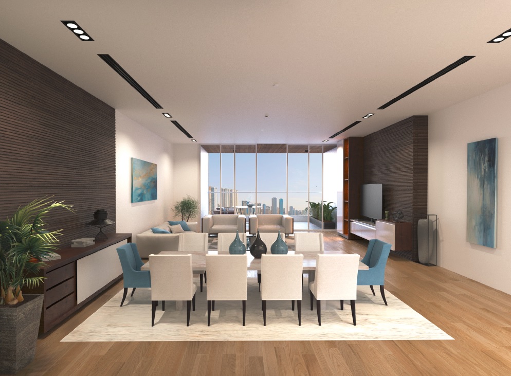 Al Thuriah Almaza Tower Apartment Interiors