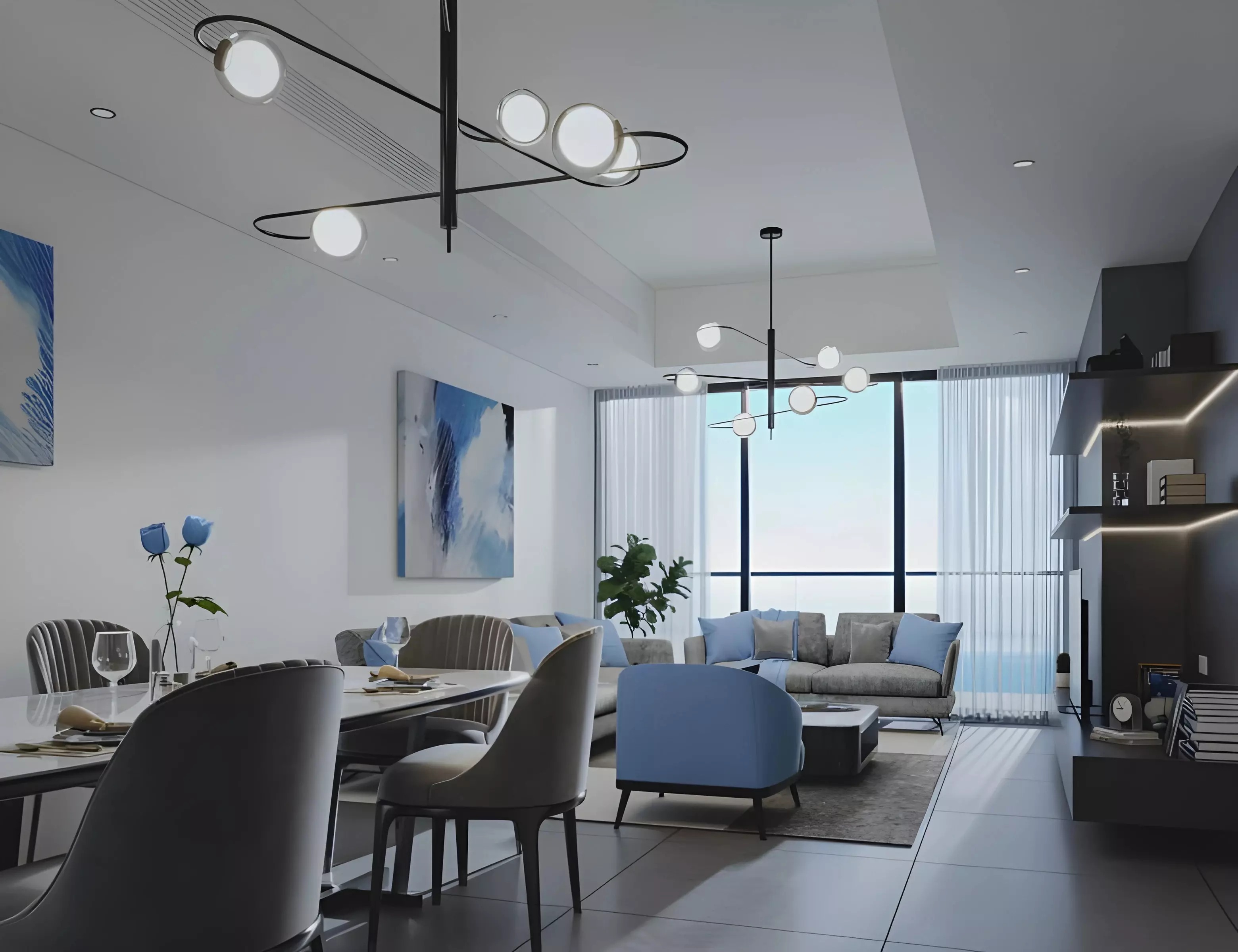 Al Thuriah S1 Tower Apartment Interiors