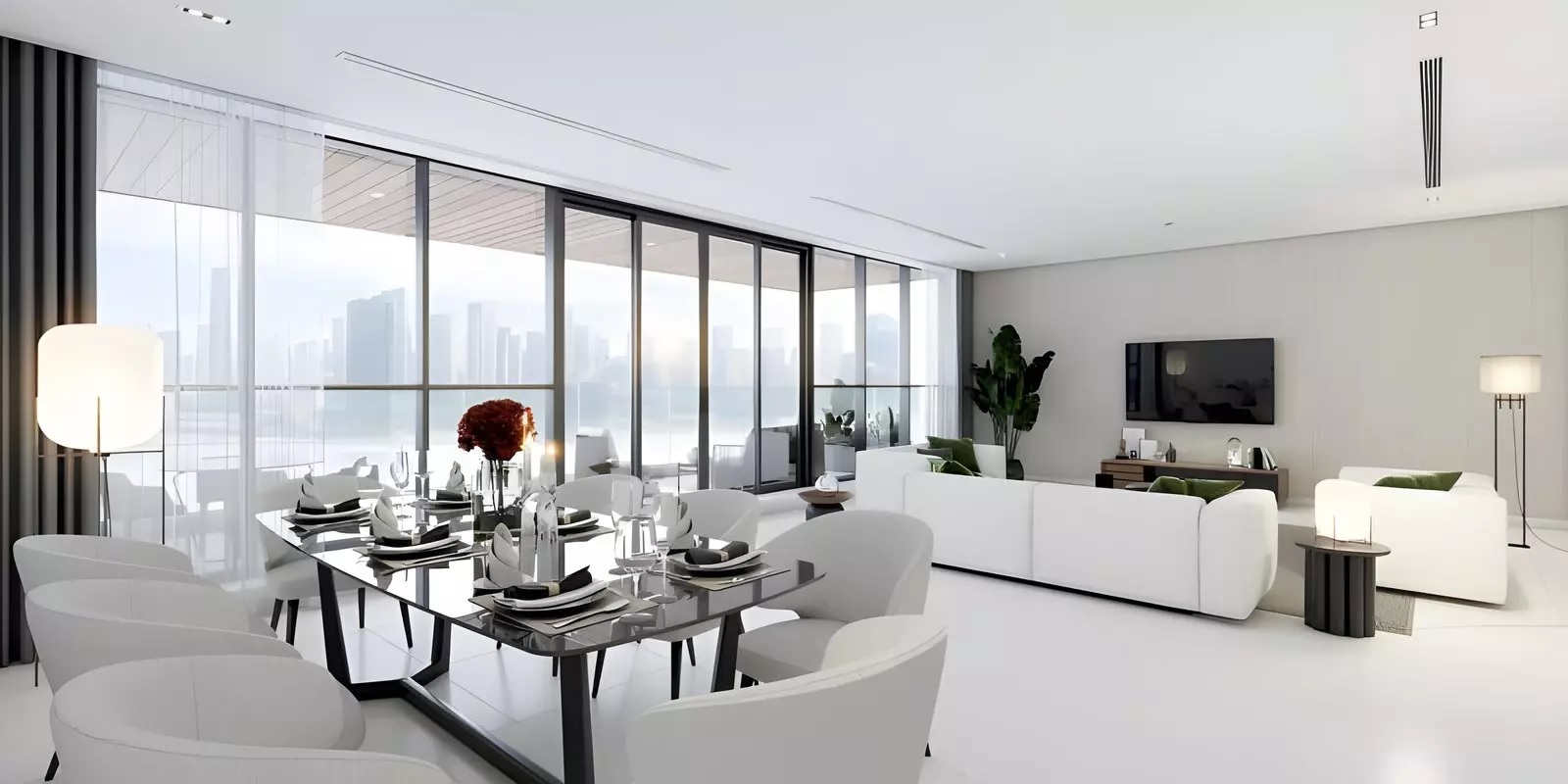 Al Thuriah Sharjah Terraces Apartment Interiors