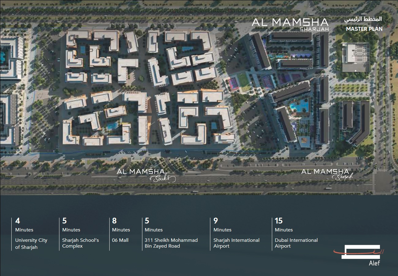 Alef Al Mamsha Hamsa Master Plan Image