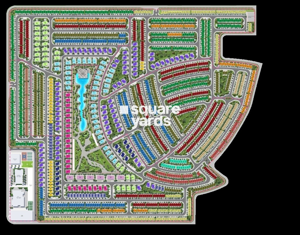 Alef Hayyan Villas Master Plan Image