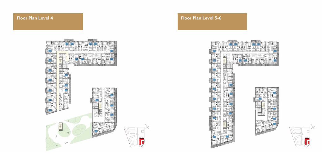 Alef Palace Residences Floor Plans