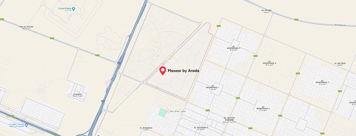 Arada Masaar 2 Location Image