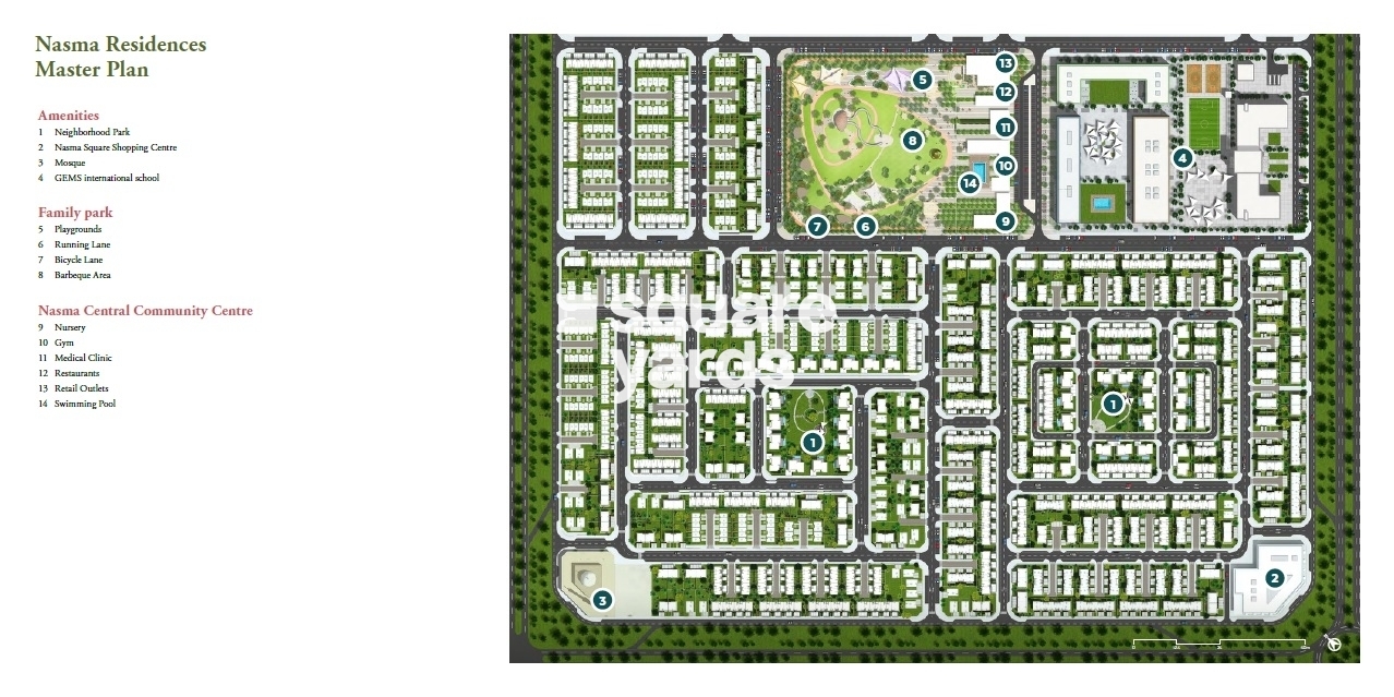 Arada Nasma Residences Master Plan Image