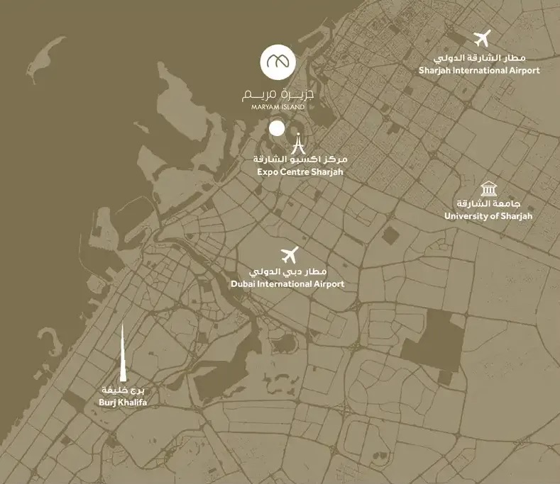 Eagle Aysha Residences Location Image