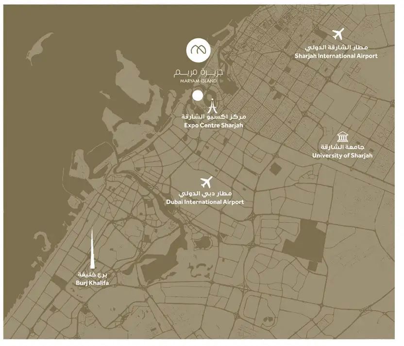 Eagle Maryam Gate Residences Location Image
