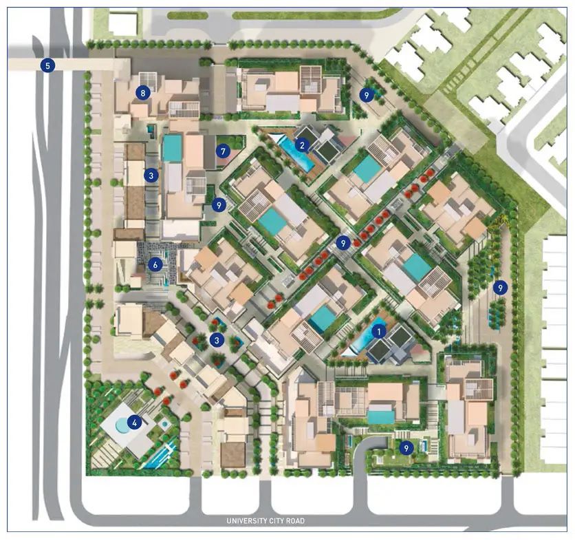 Sharjah Woroud 3 Master Plan Image