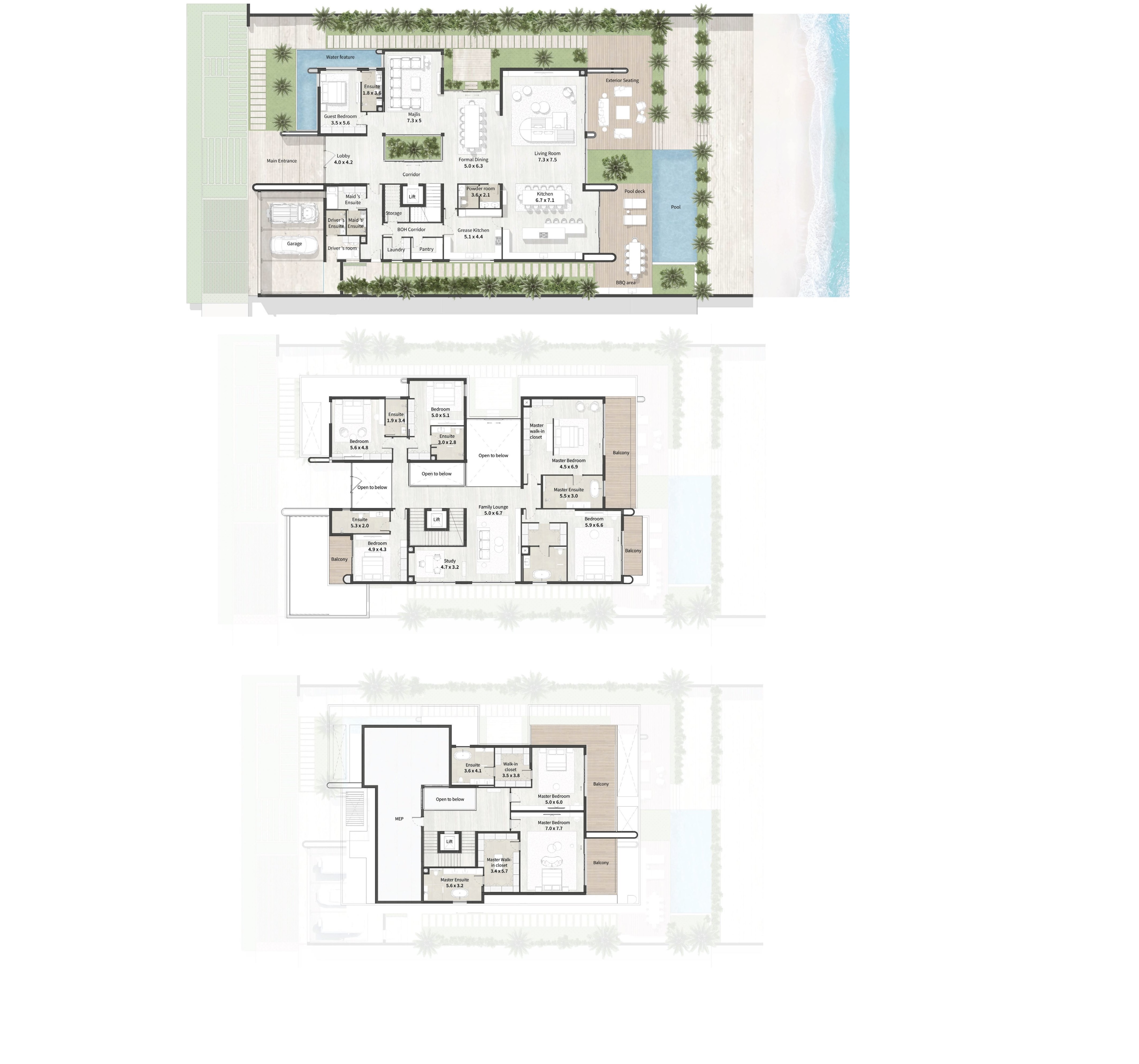 8 Beds 14746 Sq. Ft. Villa in Ajmal Al Thuraya Island