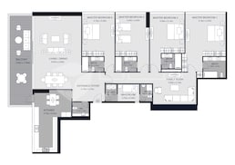 4 Beds 4485 Sq. Ft. Apartment in Al Thuriah Sharjah Terraces