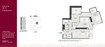 Albatha Joud Tower 2 Beds Layout