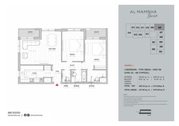 2 Beds 1475 Sq. Ft. Apartment in Alef Al Mamsha Hamsa
