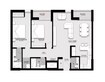 Alef Darb 2 Beds Layout