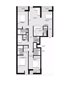 3 Beds 1789 Sq. Ft. Apartment in Alef Darb