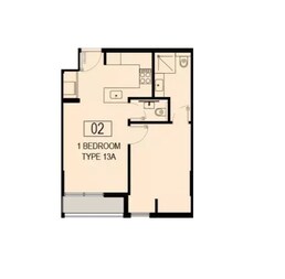 1 Bed 613 Sq. Ft. Apartment in Alef Nama Phase 6