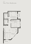 Almarwan Hawa Residency 2 Beds Layout