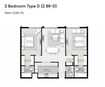 Arada Areej Apartments 2 Beds Layout