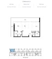 Arada IL Teatro Residences 2 Beds Layout