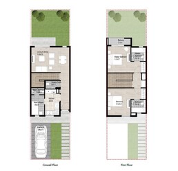 2 Beds 1383 Sq. Ft. Townhouse in Arada Nasma Residences