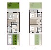 Arada Nasma Residences 2 Beds Layout